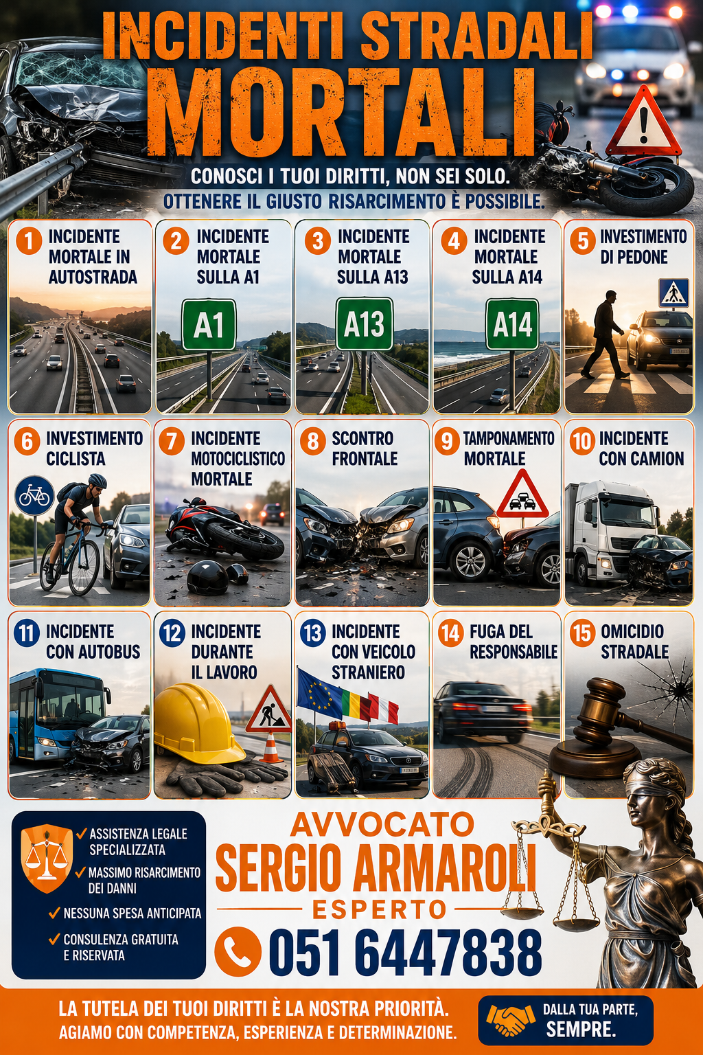 COME OTTENERE PAGAMENTO DEL DANNO INCIDENTE MORTALE