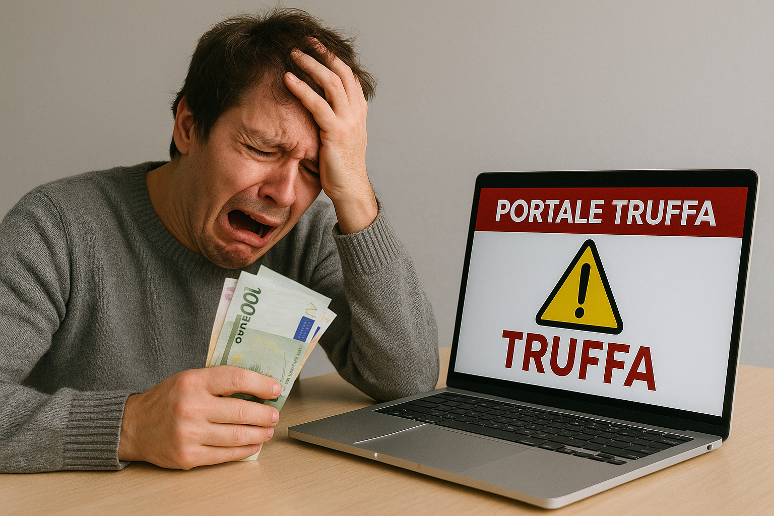 TRUFFATO DA PORTALE TRUFFA